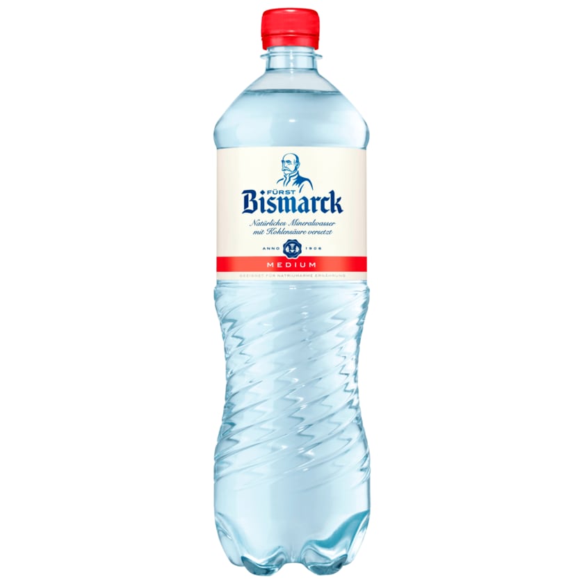 Bismarck Mineralwasser Medium 1l